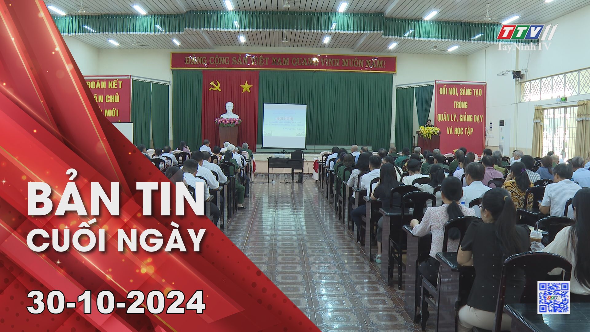 Bản tin cuối ngày 30-10-2024 | Tin tức hôm nay | TayNinhTV